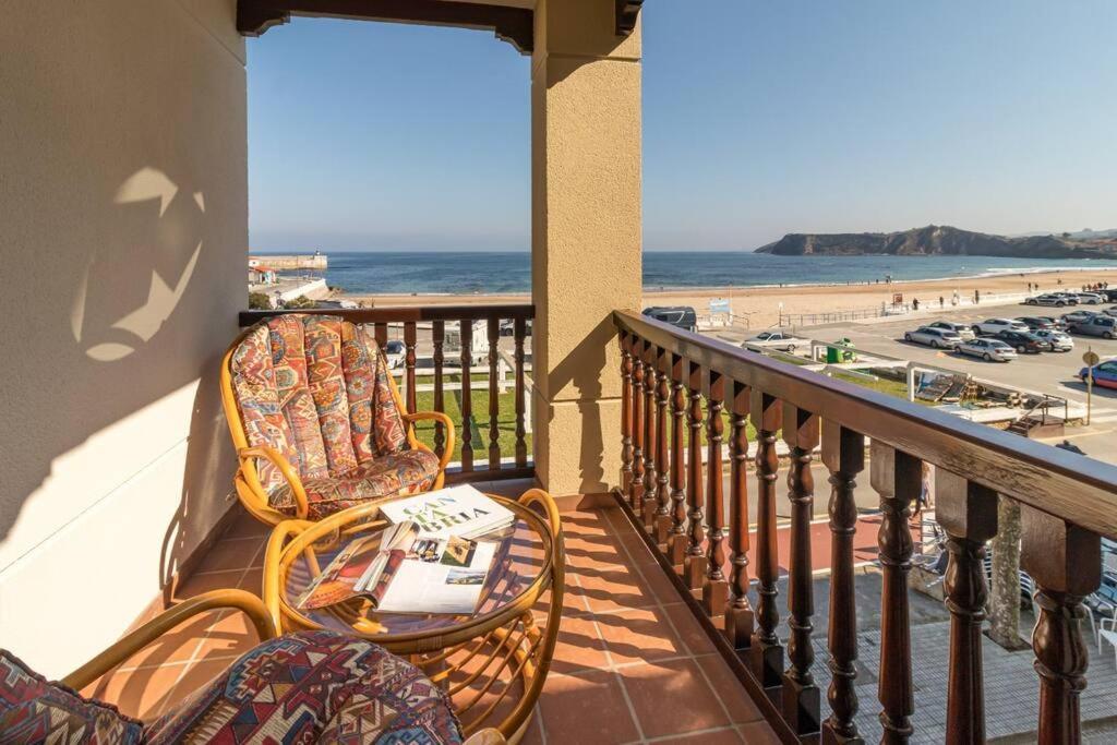 Apto En Primera Linea De Playa Comillas Kültér fotó